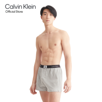 Calvin Klein กางเกงบ็อกเซอร์ผู้ชาย 1996 Cotton ทรง Slim Boxer รุ่น NB3423 P7A - สีเทา