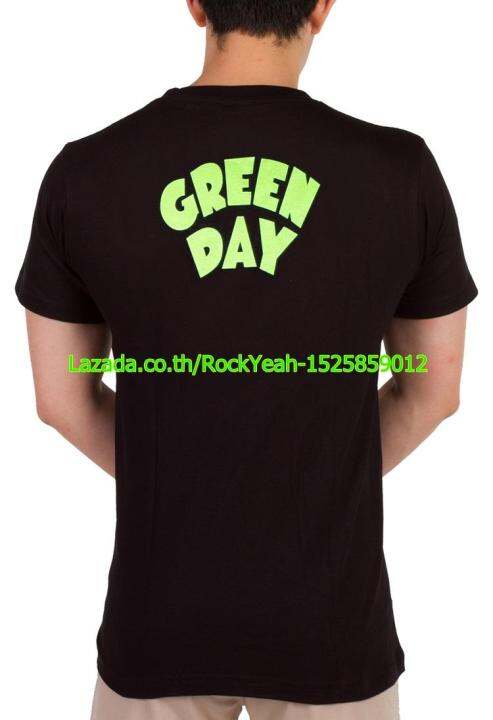 เสื้อวง-green-day-เสื้อร็อค-เสื้อทัวร์-กรีนเดย์-ไซส์ยุโรป-rcm1578