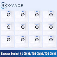 สำหรับ Ecovacs Deebot X1 OMNI T10 OMNI T20 OMNI ถุงเก็บฝุ่นอุปกรณ์ถังขยะถุงขยะถุงสูญญากาศหุ่นยนต์ชิ้นส่วนเครื่องดูดฝุ่น