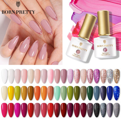 BORN PRETTY 88สีเจลทาเล็บเจลกึ่งถาวรยาทาเล็บเจลสำหรับเล็บ7มล.