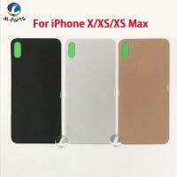 【✱2023 HOT✱】 diyi45718 ที่แปะกันรอยหลังสำหรับ Iphone Xs Max Xsm ฝาปิดกระจกหลังที่มีสติกเกอร์ Eu เวอร์ชันยุโรป