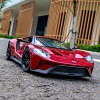 ของขวัญคริสต์มาสบูติกคอลเลกชันรถของเล่นรถโลหะผสม Ford GT แบบยินดีต้อนรับดายโมเดล