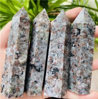 Crystals Tower Yooperlite Point Phosphorescence Powerful Energy Natural Crystal Stone Wand Healing Spiritual Witchcraft Gifts