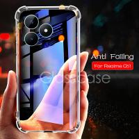 เคสโทรศัพท์กันกระแทก TPU ใสสำหรับ Realme C51เคส2023สำหรับ Realme C51 C53 C55 C 51 C 53 Nfc เคสฝาหลังป้องกัน RealmeC51ตก