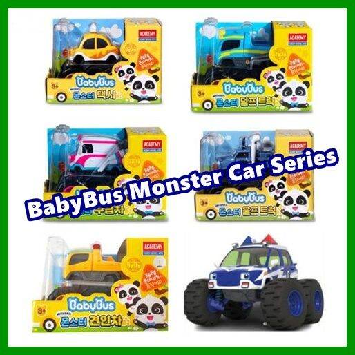 [BABYBUSKOREA] Babybus toy Babybus Police car & Fire Truck & Tow Truck