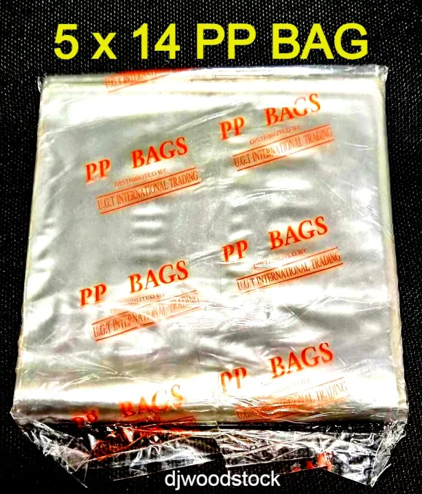 5x14 CLEAR PLASTIC BAG, POLY PLASTIC BAG 100 pcs per pack | Lazada PH