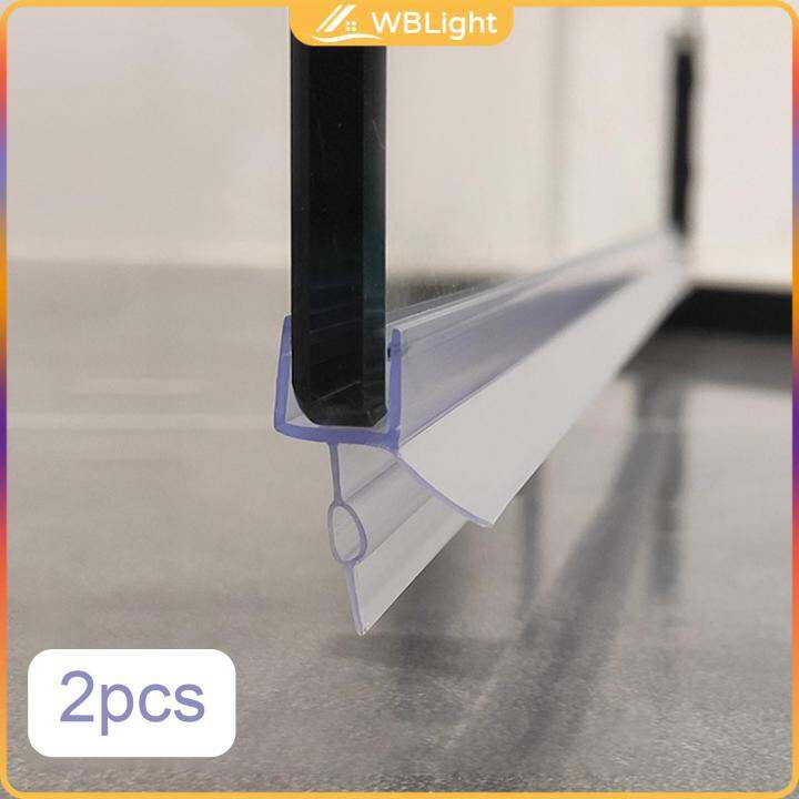 WBLight Shower Door Bottom Seal Strips Shower Door Sweeps for Bathroom