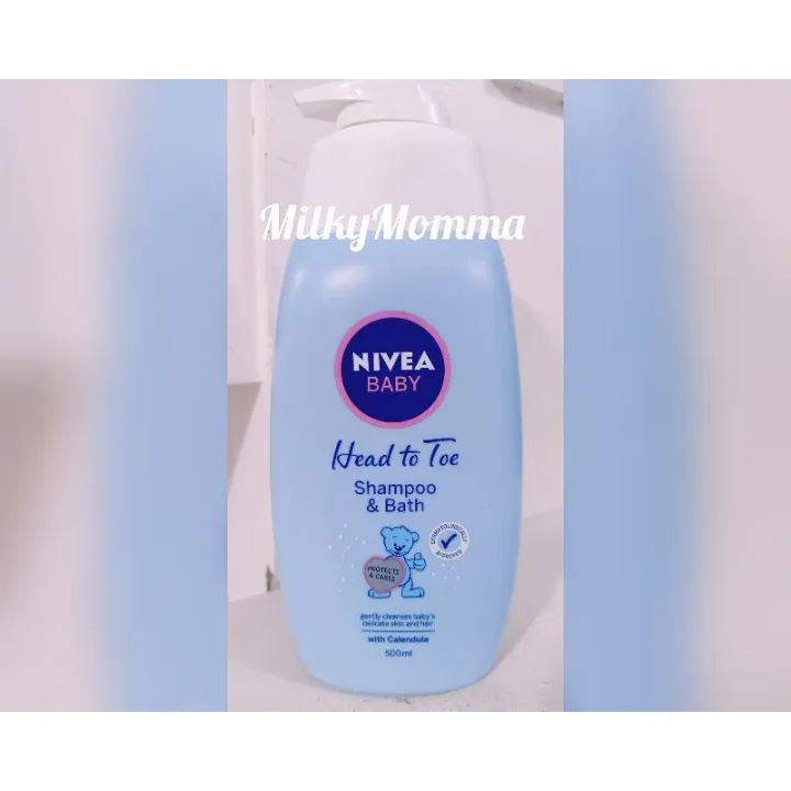 Nivea Baby Head to Toe Shampoo and Bath 500ml Lazada PH