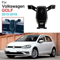 ที่ยึดโทรศัพท์มือถือรถที่วางโทรศัพท์โทรที่ตั้งระบายอากาศสำหรับ Volkswagen VW Golf อุปกรณ์เสริม7 MK7 2015 2016 2017 2018 2019 2020