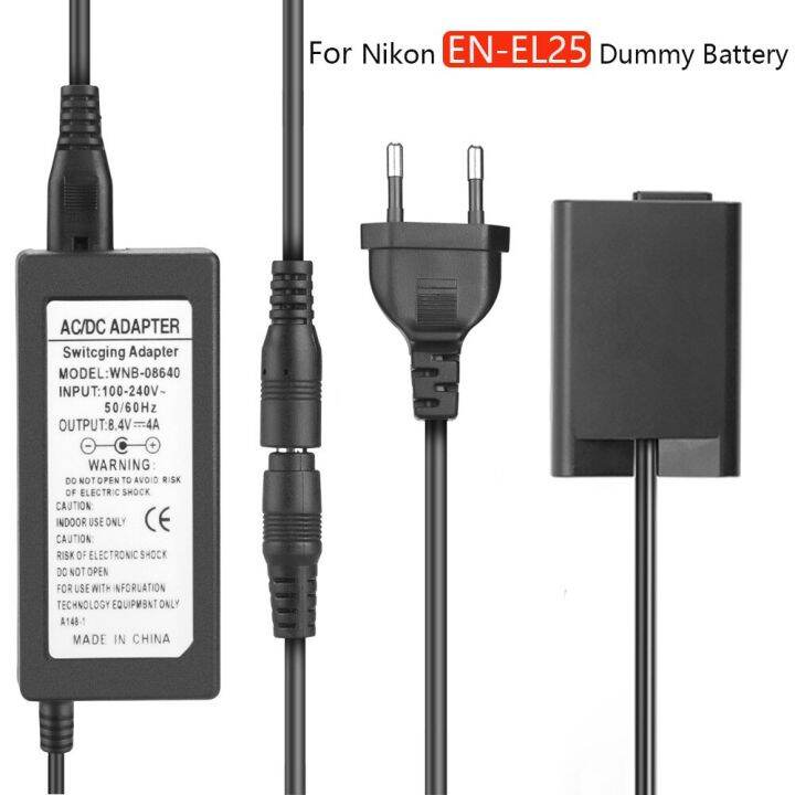 EP5G ENEL25 Battery Camera Ac Adapter For Nikon Z50 ZFC Camera