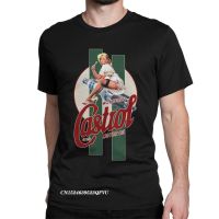 Castrol Vintage Pin Up Girl Stripes Men Tops T Shirts Motor Oil Tee Shirt Harajuku Tee Shirt Premium Cotton Birthday Clothes