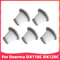 สำหรับ Deerma DX118C DX128C ไร้สายเครื่องดูดฝุ่นมือถือ Hepa กรองเปลี่ยนอุปกรณ์อะไหล่