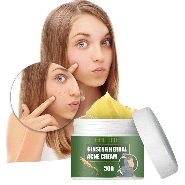 Lighten Acne Blain PoxsMuscles. Skin Pits Poxs Acne Improve Ginseng