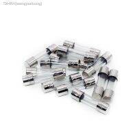 ☂❁▪ 100pcs 250V 5x20mm 6x30mm glass tube fuse 0.5A 1A 2A 3A 5A 6A 10A 15A 20A 30A fuse