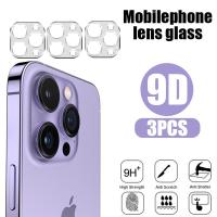 3Pcs Camera Lens Glass Protector on For iPhone 11 12 13 14 Pro Max Tempered Glass For iPhone 14 Plus 12 13 Mini Camera Protector  Screen Protectors