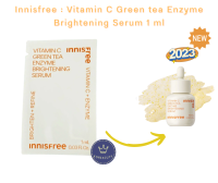 หมดอายุ 2026 INNISFREE Vitamin C Green Tea Enzyme Brighteing Serum แบบซอง ขนาด 1 ml