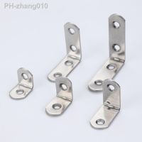 ✼ 90 Degree Angle L Bracket Corner Brace Joint Fastener Furniture Door Cabinet Screens Wall Stainless Steel