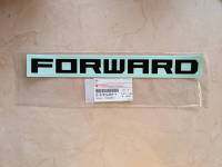 สติกเกอร์ FORWARD ติดแผงหน้า ISUZU FRR แท้100% ราคาต่อ1ชิ้น