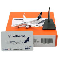 D iecast โลหะอัลลอย1400ขนาด A320NEO Lufthansa สายการบินเครื่องบิน A320เครื่องบินรุ่นเครื่องบินของเล่นรุ่นสำหรับคอลเลกชัน