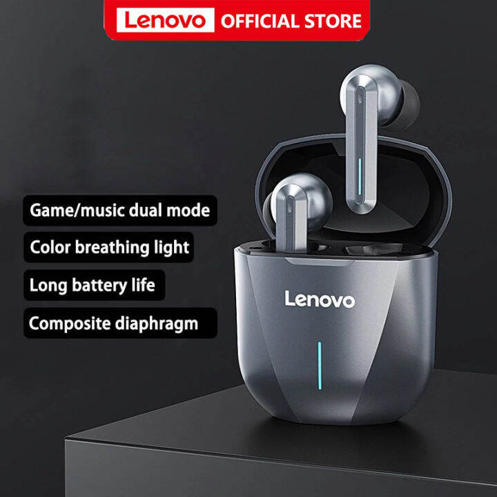 Lenovo earbuds XG01 Bluetooth Earphones for gaming Lazada PH