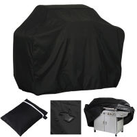 BBQ Cover Black Waterproof Sunscreen BBQ Accessories Grill Cover Rain Barbacoa Anti Dust Rain Gas Charcoal Electric Barbeque