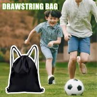 Canvas Nylon String Bag Back Pack Plain Design Drawstring Bag Stringbag Organizer Backpack Storage Outdoor For Women Man Z2C4