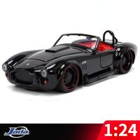 Jada 1:24 1965 Shelby 427 COBRA S/c สูงจำลองรถ Diecast หุ่นอัลลอยโลหะรถของเล่นสำหรับเก็บของขวัญสำหรับเด็ก