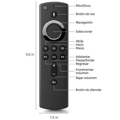 ”【；【-= L5B83H Remote Control For Amazon Fire TV Stick 4K Box 2Nd-Gen Fire TV 3Rd