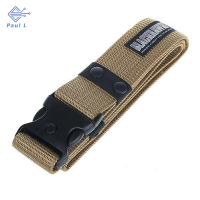 【Paul L】 125ซม.New Army Style COMBAT belts QUICK RELEASE เข็มขัดยุทธวิธีแฟชั่นผู้ชายผ้าใบคาดเอว outdoor waist TRAINER