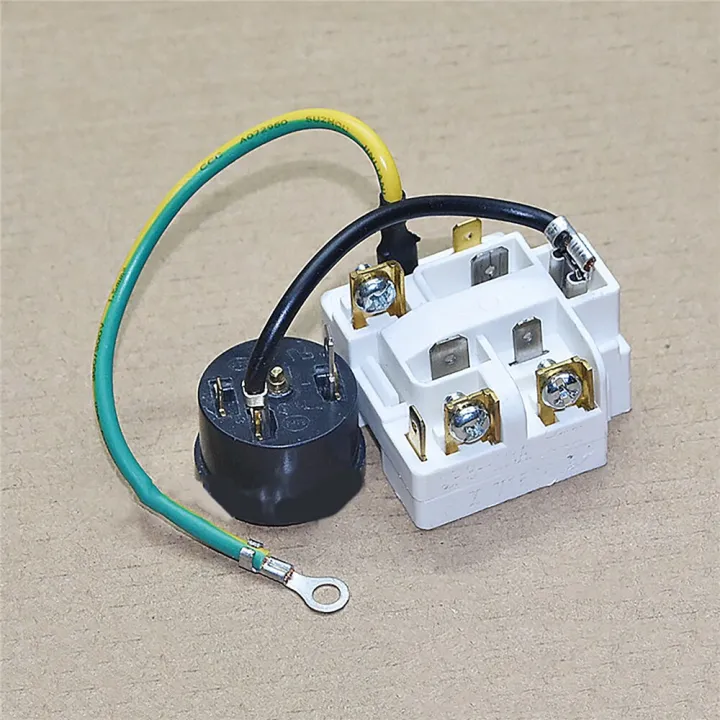 Universal PTC Starter QP312A Compressor Protector Overload Overheating Relay For Haier