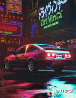 80S Vaporwave Neon Jdm โปสเตอร์รถตกแต่งสวยงามกอล์ฟผ้าใบวาดภาพ Gtr สำหรับ69F ศิลปะบนผนัง0706