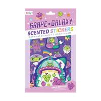 ooly - สติ๊กเกอร์ปลอดสารพิษ มีกลิ่นหอม Scented Stickers :ลาย Grape Galaxy