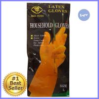 ถุงมือยาง YULONG สีดำLATEX GLOVES YULONG BLACK **ขายดีที่สุด**