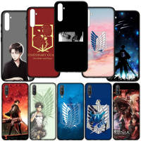 อ่อนนุ่ม เคสโทรศัพท์ F173 GB7 Attack on titan Eren Jaeger anime Logo ซิลิโคน Coque หรับ OPPO A16 A15 A17 A3S A5 A9 A7 A5S A37 Neo 9 A59 F1S A83 A1 A92 A72 A52 F5 F7 F9 A7X A54 A12 A15S A16S A56 A55 F11 Pro A94 4G A95 A53S A17K ปก Phone Casing