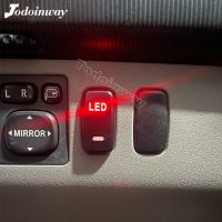 Interruttore A Chiave A LED Rosso Fendineia Anteriore ต่อ DRL อัตโนมัติ Fartsante Faretto Di Alimentazione Musicale สำหรับ Mitsubishi Pajero V73 V93 Lander Outlander L200 ASX