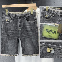 Fast Shipping 2023 New MenS Denim Shorts Loose Five Points Of Summer Thin Leisure -Point Pants Korean