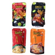 BÁNH QUE VỊ TOMYUM VỊ MỰC SỐT CAY DORKBUA BRAND GÓI 62g