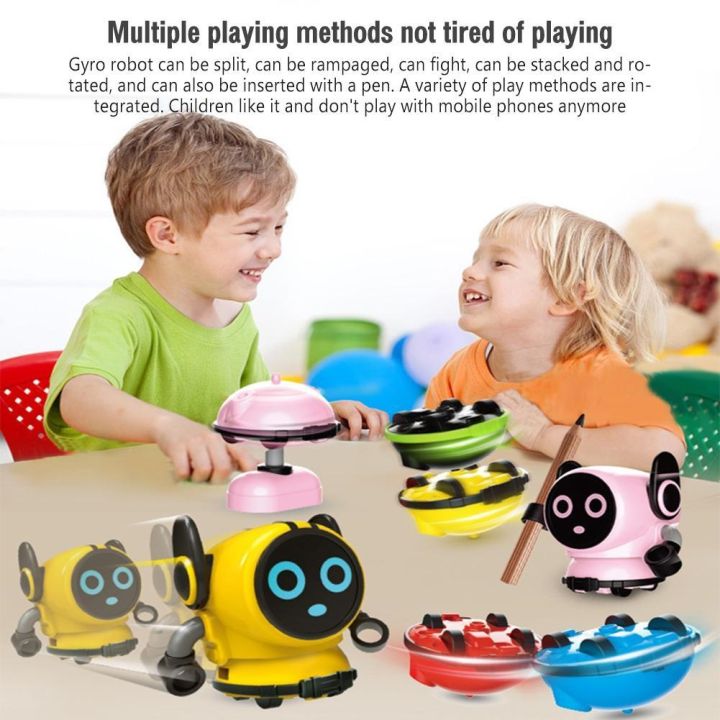 multiple-gameplay-gyroscope-magic-stunt-gyro-pull-ruler-launcher-rotate-inertia-robot-spinning-top-battle-toys-for-children-boys