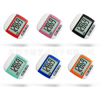 1ชิ้นขนาดใหญ่จอแอลซีดีกันน้ำขั้นตอน Pedometer กีฬาแคลอรี่เคาน์เตอร์เดินวิ่งระยะทางอุปกรณ์ออกกำลังกาย Pedometer