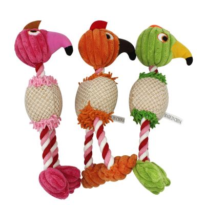 Dog Puppy Toy Pet Supplies Pets Chew Toy Animal Shape Squeaky Cleaning Teeth For Small Medium Dog Accessories Training Plush Toy Toys