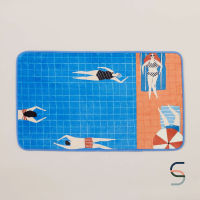 SARABARN Swimming Pool Bathmat | พรม พรมเช็ดเท้า พรมห้องน้ำ พรมตกแต่งบ้าน