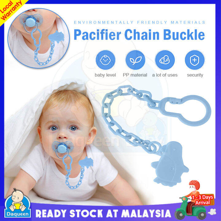 Baby Pacifier Clip Pacifier Chain Holder AntiDrop Penyepit Tali Puting