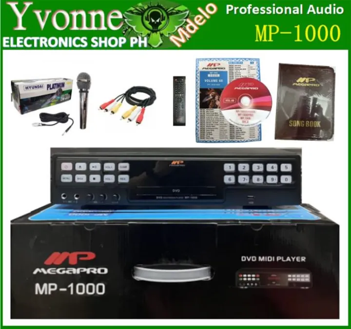 *Megapro MP1000 DVD Karaoke Player (Up to 18,000+ Songs!)(MP1000) Free HighEnd Wired