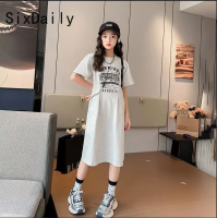 เสื้อยืดชุดเสื้อแขนสั้นสำหรับเด็กหญิงฤดูร้อน SixDaily 120-170D0478