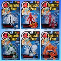 Hasbro Marvel Legends Series Retro Fantastic Four (Set of 6) 6-inch Scale Figure ฮาสโบร มาร์เวล เลเจนด์ ซีรี่ย์ส แฟนแทสติก โฟร์ ครบเซ็ต6ตัว ลิขสิทธิ์แท้