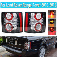 ไฟท้ายสำหรับ R Ange Rover 2010 2011 2012 LED ไฟท้ายเบรกหยุดแสงที่มีหลอดไฟเปลี่ยน LR031758 LR031756