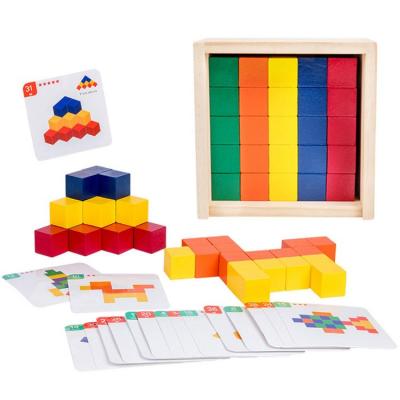 Counting Blocks 50pcs Manipulatives Counting Cubes Square Blocks for Craft Projects and Math Games with Wooden Box and Colorful Cards for Homeschooling efficient