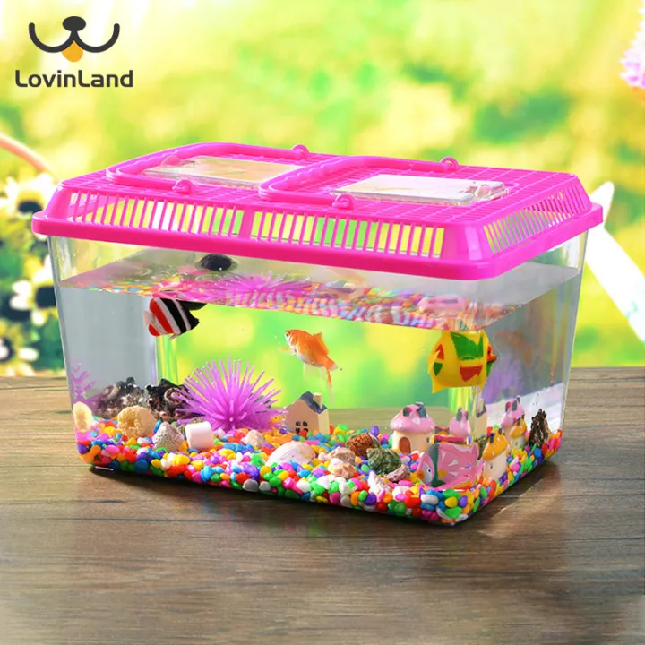 [Lovinland] Aquarium Tanks Medium Portable Creative Living Room Desktop