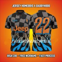 White AND BLACK 2022 Free Nickname Daddyhod Homebois X Jersey