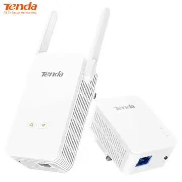 Tenda PH3 AV1000 1 Port Gigabit Powerline Adapter 1Pack/ Kit P3 Ethernet  PLC Plug and Play for UHD Streaming Partner